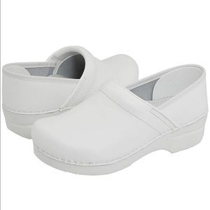 Dansko White Professional Clogs
